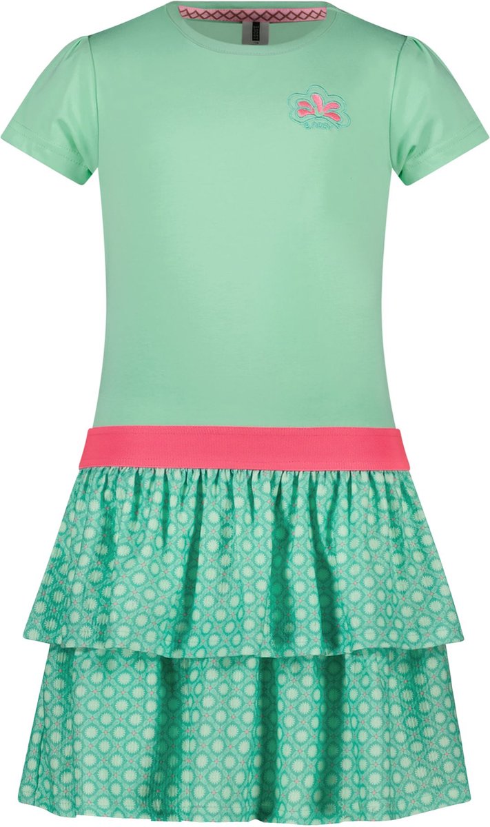 B. Nosy Y403-5881 Meisjes Jurk - Ice Green - Maat 116