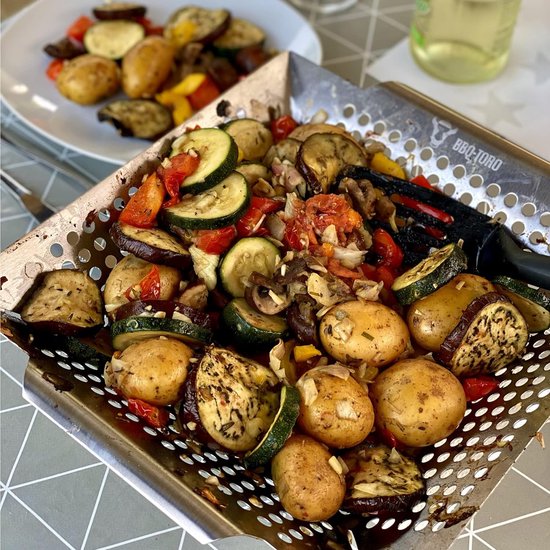 NormadicLife® - Grille De Barbecue En Acier Inoxydable - Grille De Gril - Grille De