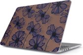 Burga Hardshell Cover Geschikt voor de MacBook Air 13 inch (2022) / Air 13 inch (2024) M3 chip - A2681 / A3113 - Velvet Night