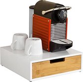 Rootz Koffiepadopberglade - Koffiecapsulehouder Stand Box-Theezakjes Opbergdoos