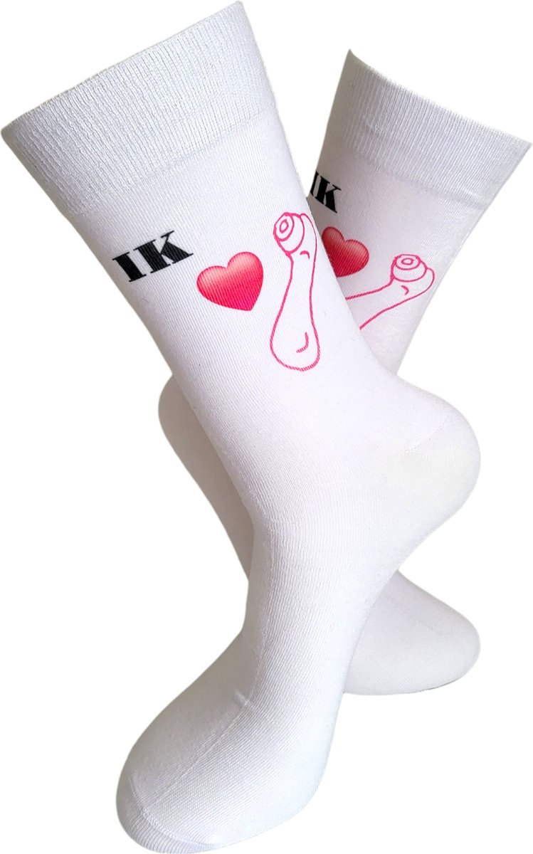 Valentijn hartjes sokken cadeauset