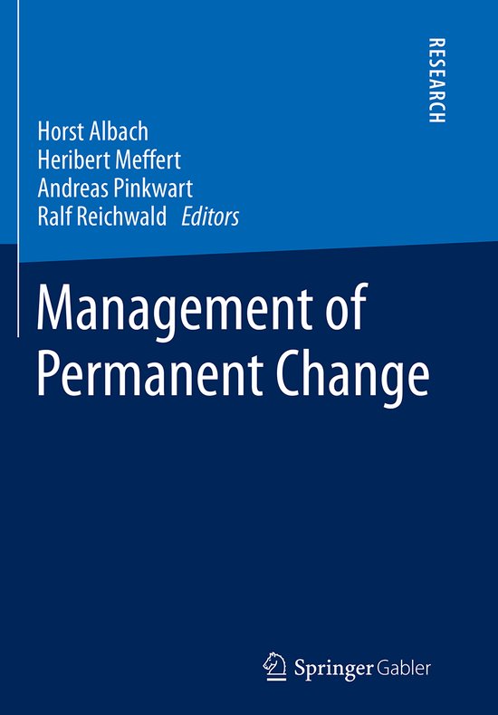 Management of Permanent Change - cover