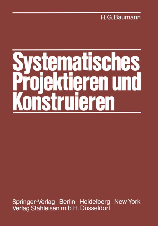 Systematisches Projektieren Und Konstruieren - cover