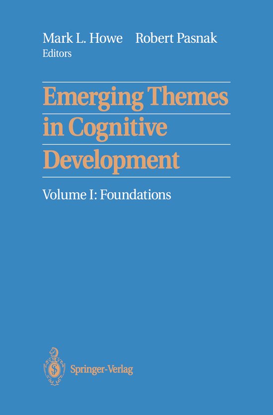 Emerging Themes in Cognitive Development - cover