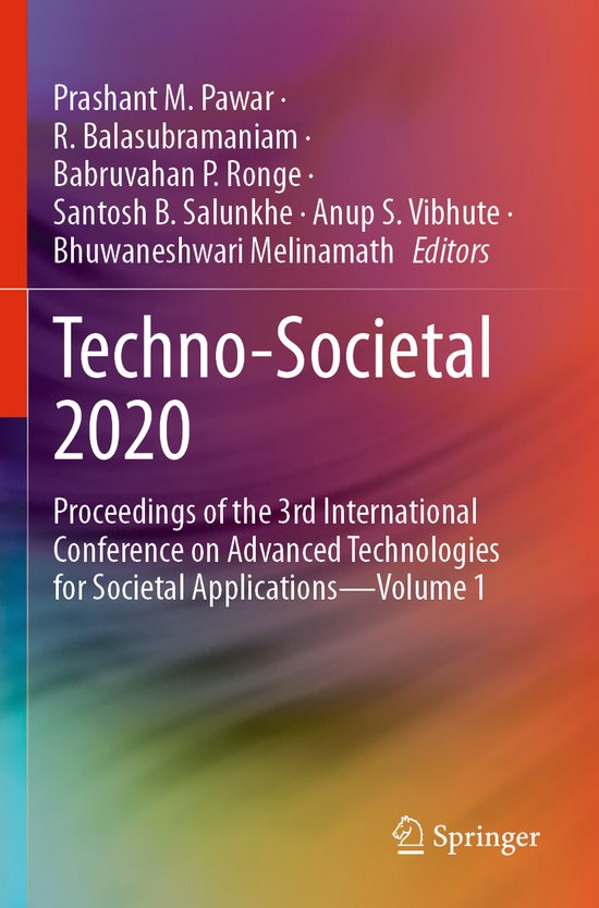 Techno Societal 2020 - cover