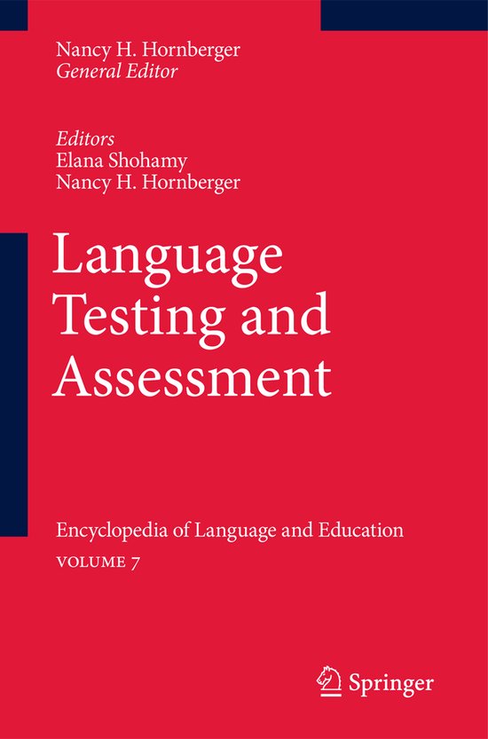 Language Testing and Assessment - cover