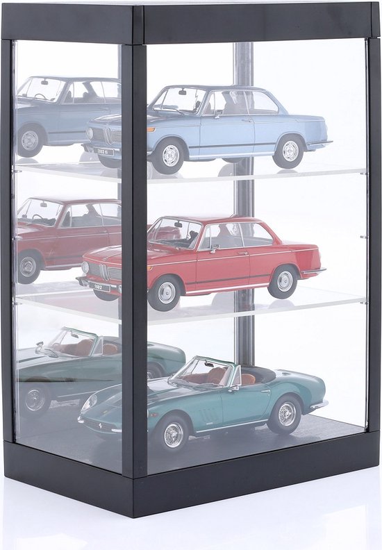 Vitrine, hoogte 1984 mm: LED-verlichting, lampenkop- 35 mm Vitrine, hoogte 1984 mm: LED-verlichting, lampenkop- 35 mm