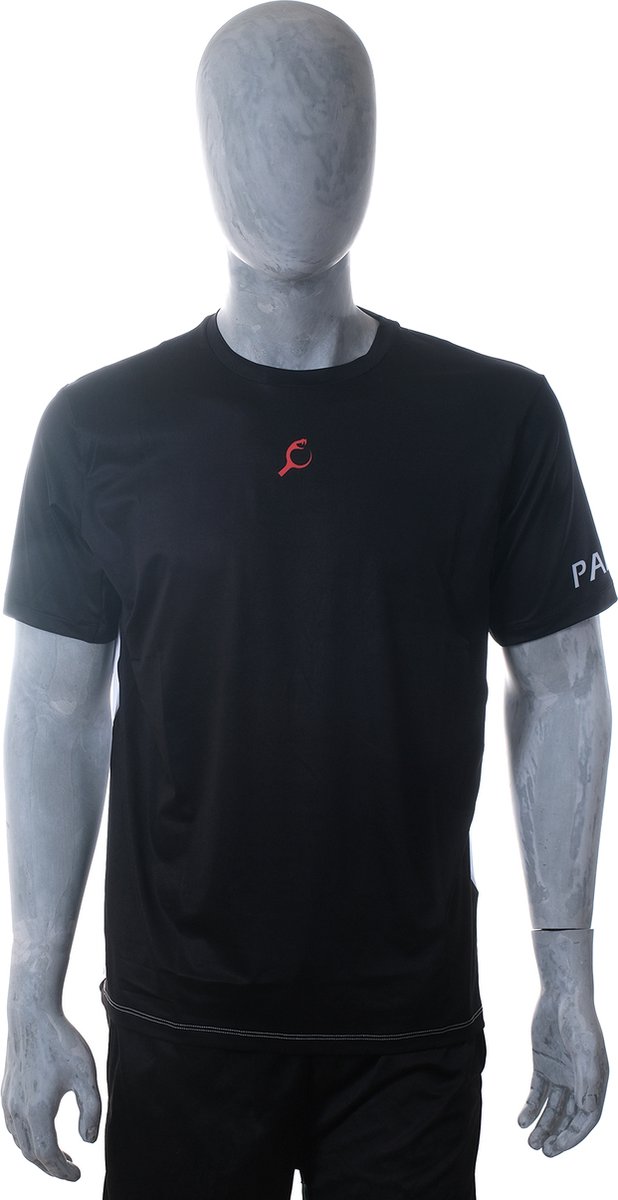 PUNTAZO Padel T-shirt Heren Sportshirt Small rood Korte mouw