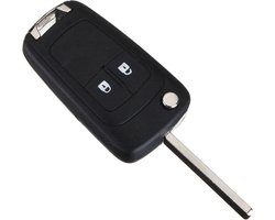 Autosleutelbehuizing - Sleutelbehuizing - Voor Opel Autosleutels - Vervanging Autosleutelbehuizing - 2 knoppen - LOUZIR
