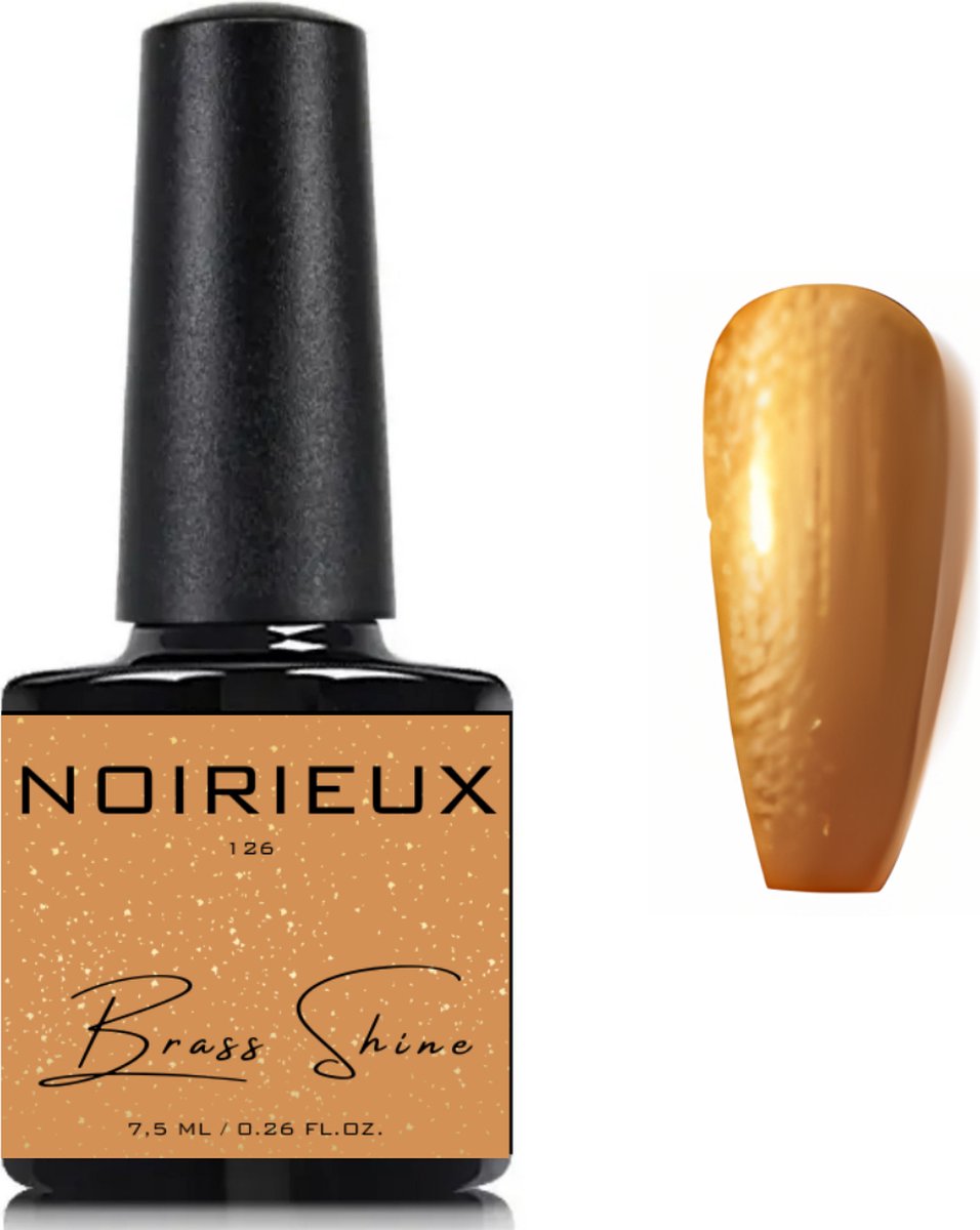 Goedkoopste Gellak - NOIRIEUX® Premium Gellak - Nagellak - Gel nagellak - 7.5ML - Brass Shine