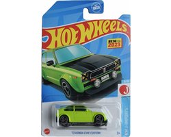 HOT WHEELS '73 HONDA CIVIC CUSTOM 117/250 (1:64) GREEN HW J- IMPORTS 8/10