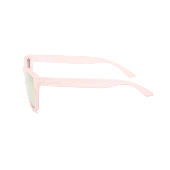 Flamengo® Eyewear Zonnebril ICE PINK – Kunststof met TAC Zwarte Glazen - Sunglasses - Festival - Sport - Wintersport – Strand - Ski zonnebril - UV400 – Gepolariseerd - Geschikt voor dames/heren – Stijlvol Design – Roze - incl. brillenzakje