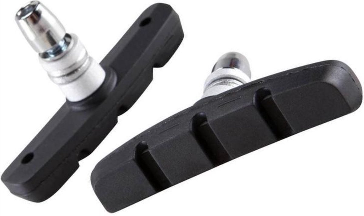 *** 1 set Universele Remblokjes Set van 2 Delig - Remschoen - Rubber - Fietsen Remblokken - Verstelbaar - V-brake - van Heble® ***