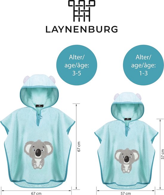 Badponcho - Kids – Organisch katoen – Stella het Schaap - Grace is Green