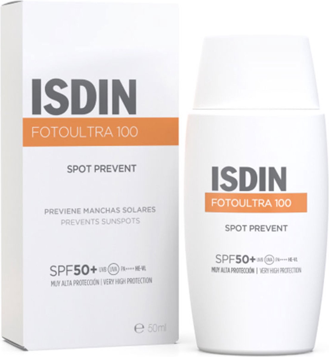 Gezichtszonnecrème Spot Prevent Isdin SPF 50+ (50 ml)