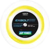 Yonex Exbolt 63 Snaren - Geel - Rol 200 M