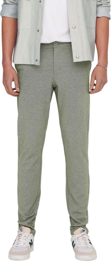 Only & Sons mens Trousers Onsmark Slim Tap 0209 Melange Pant Noos