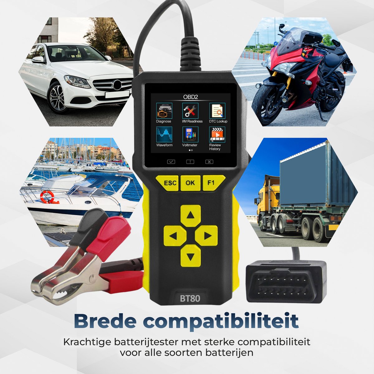 Deluxness - OBD2 Scanner en Batterijtester thumbnail 5