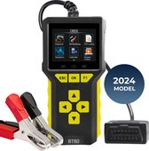 Deluxness OBD2 Scanner en Batterijtester – Jumpstarter voor Auto - Diagnosecomputer – Auto Uitlezen – Storing Verwijderen – Accutester 12V - Nederlandse Taal - Motorstoring - Diagnose apparatuur voor auto's