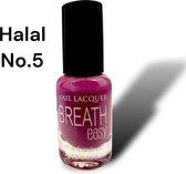Halal Nagellak - BreathEasy - nagellak no. 05 - waterdoorlatend - luchtdoorlatend - Halal