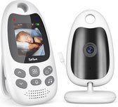 Babyfoon met Camera - Bi Directionele Communicatie - Baby Monitor 2 inch - Groot bereik - Temperatuursensor - Slaapliedjes - Nachtzicht
