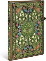 Paperblanks Bloeiende Poëzie Notitieboek Midi gelijnd (Poetry in Bloom), Midi (180 x 130): Lined Midi