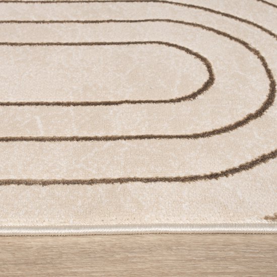 Paco Home Tapis De Salon en Diff. Coloris Et Tailles Motif Carreaux Rayures Desi