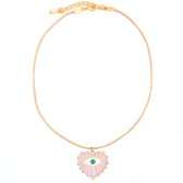 Ketting Santorini light pink