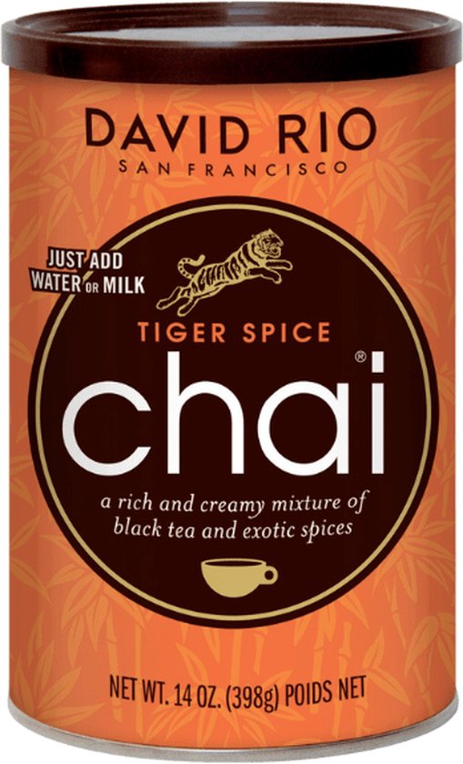 David Rio Chai latte - Tiger Spice mix - originele Masala Chai