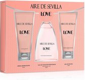 Parfumset voor Dames Aire Sevilla Love (3 pcs)