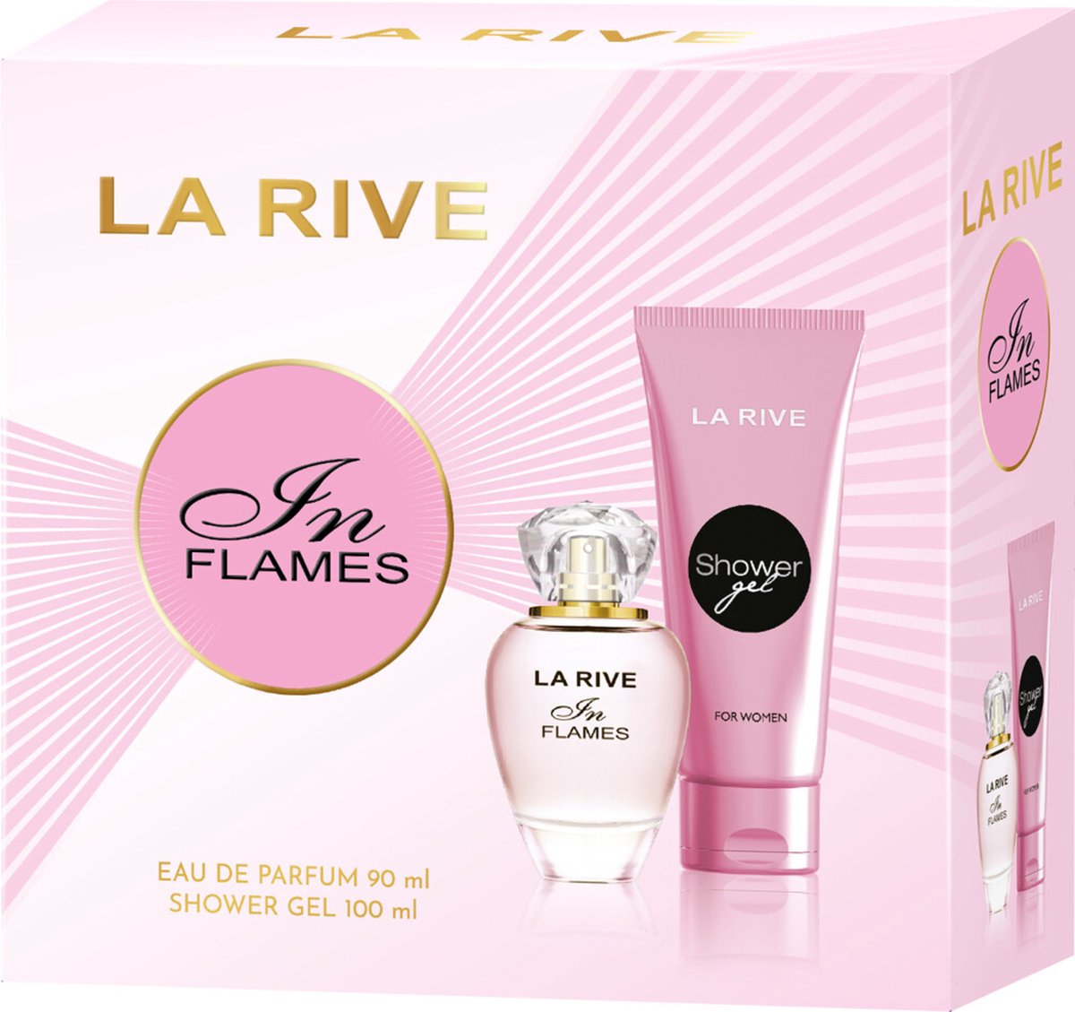 La Rive Giftset In Flames - geschenset- kerst cadeau.