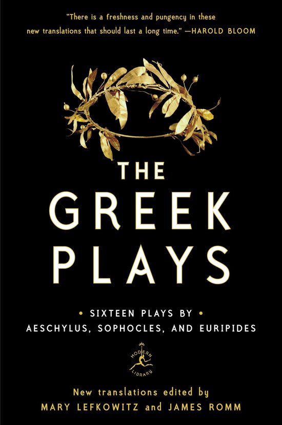 Foto: Greek plays sixteen plays by aeschylus sophocles and euripides modern library classics paperback