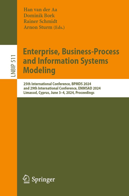 Lecture Notes in Business Information Processing511- Enterpr ... - cover