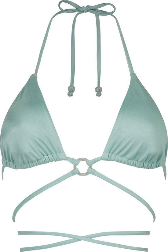 Hunkemöller Triangle bikinitop Sydney Blauw XL