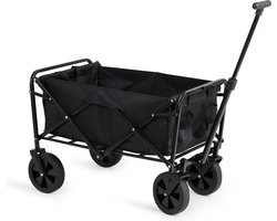 909 Outdoor Bolderkar - Opvouwbaar - Max laadvermogen 80 KG - 75x46x91cm - Zwart