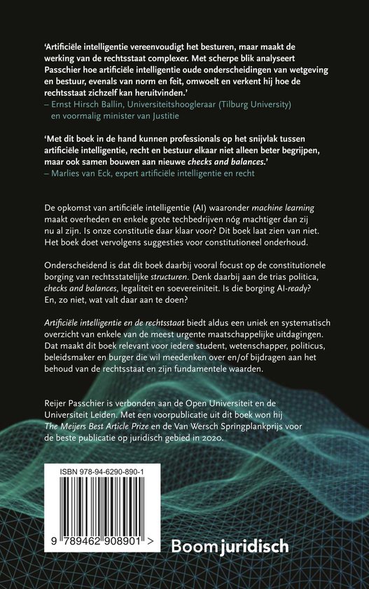 Artificiële intelligentie en de rechtsstaat