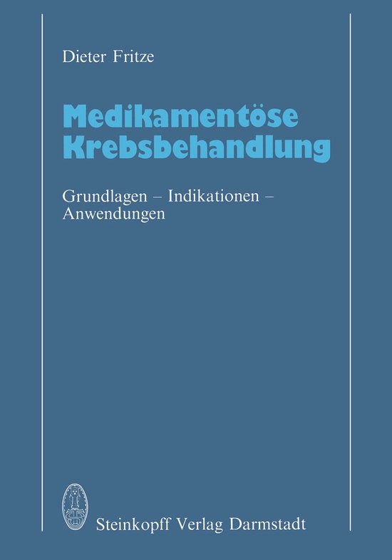 Medikamentöse Krebsbehandlung