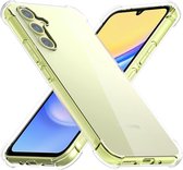 Shock proof Hoesje Geschikt voor: Samsung Galaxy A15 - Anti -Shock Silicone - Transparant