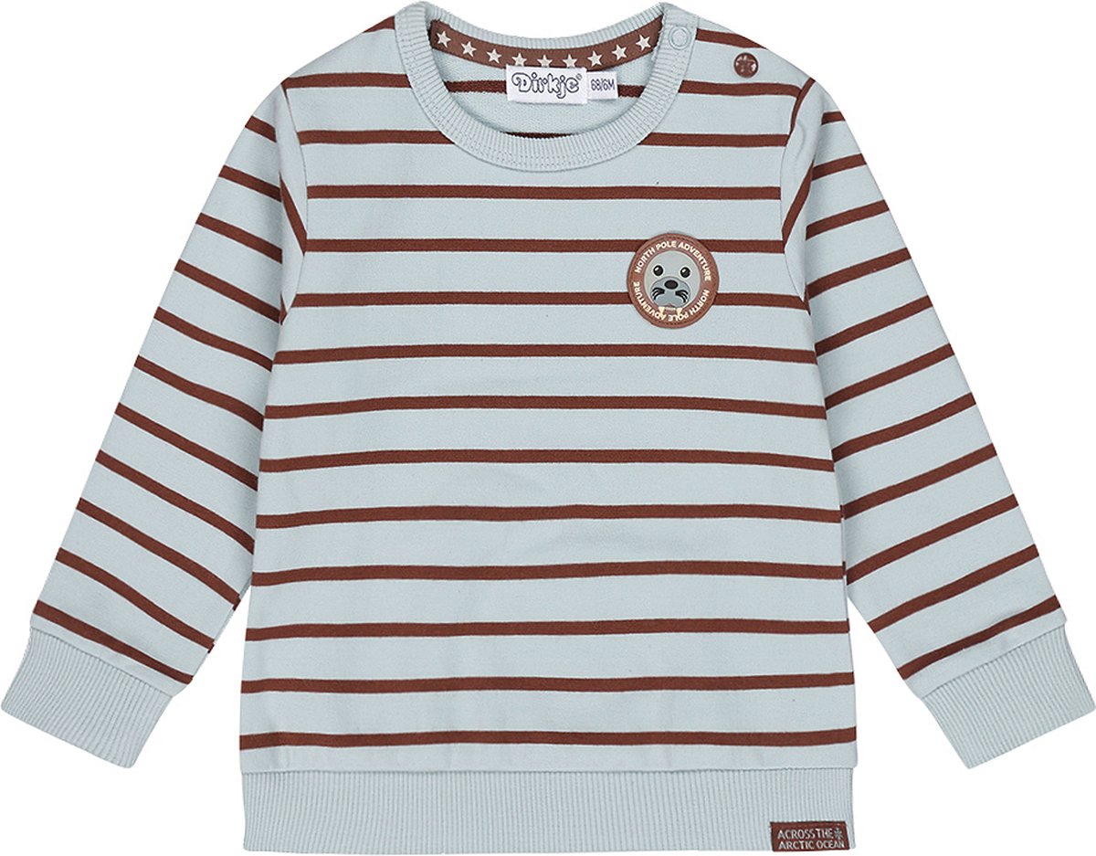 Dirkje Q- Boys arctic Jongens Trui - Maat 110