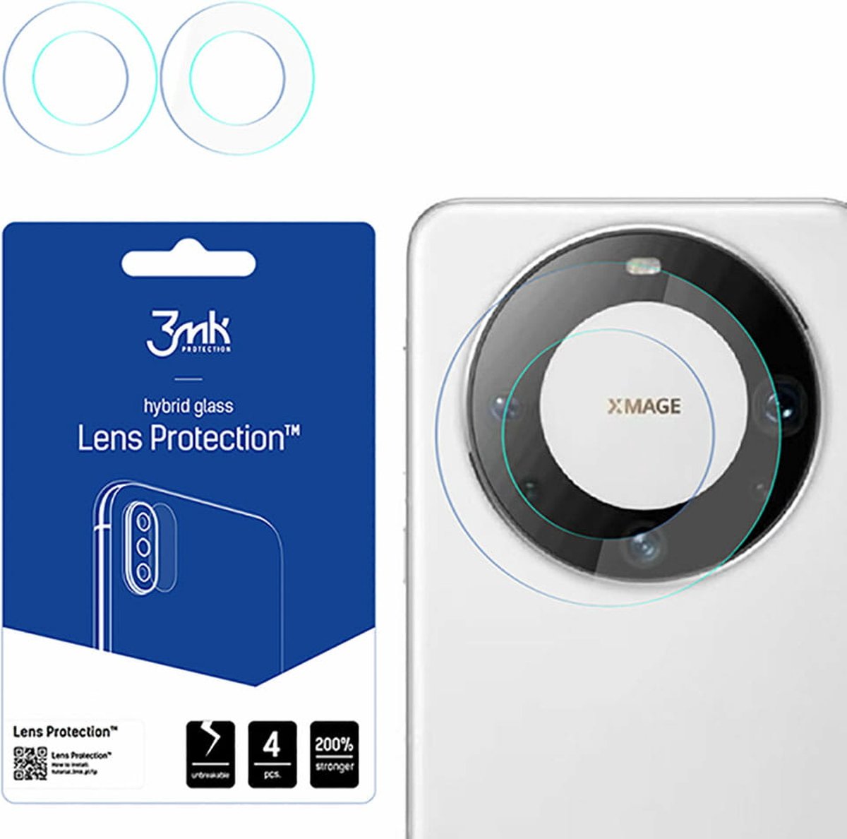 Huawei Mate 60 Pro - 3mk Lens Protection