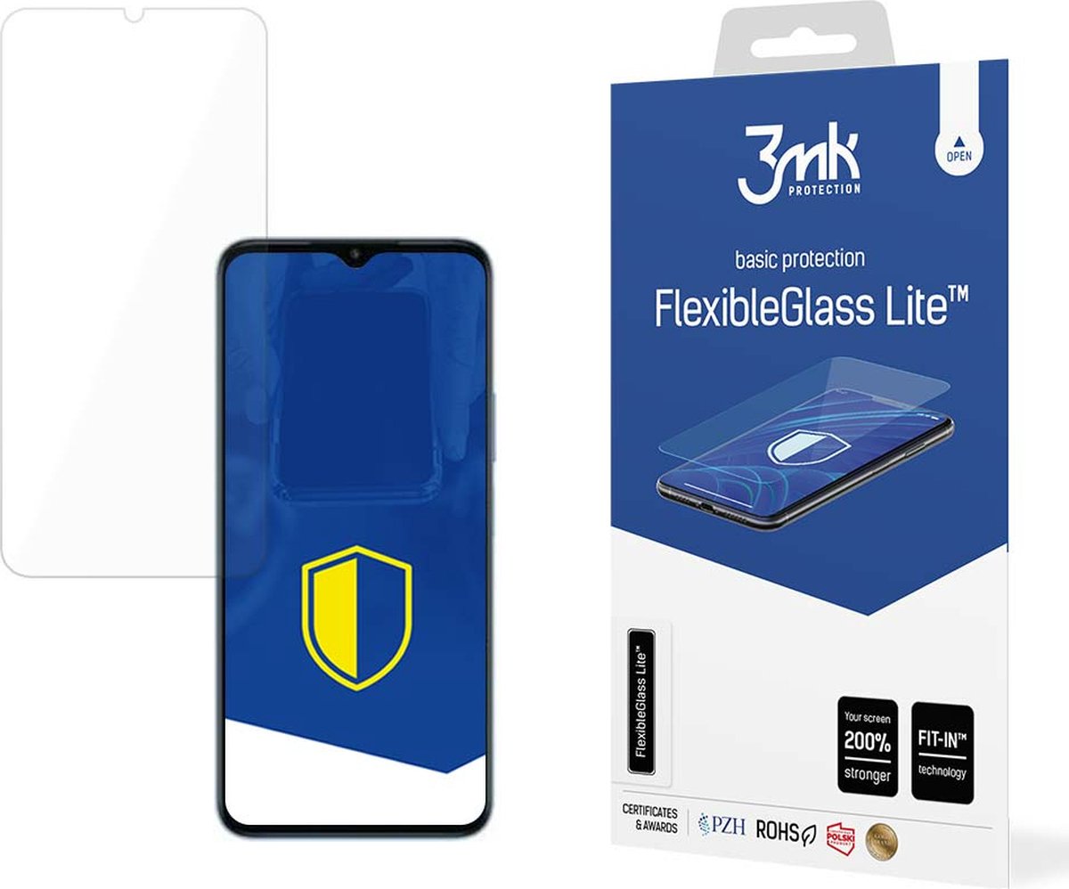 3MK 70 Lite Serie - Hybride Beschermglas - Gehard Glas - 0.16 mm - Flexibel