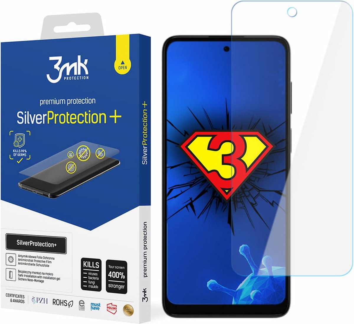 Motorola Moto G22 - 3mk SilverProtection+