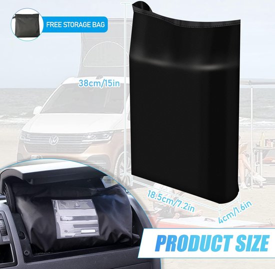 Voor VW Caddy 2004-2024 voorruitafdekking, waterdichte zonwering