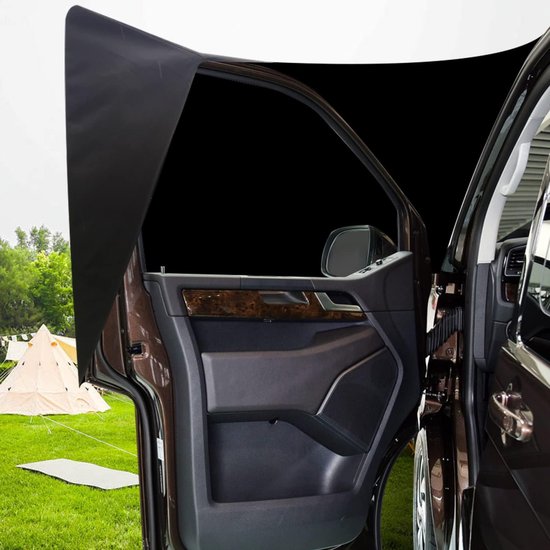 MaxEarn Für T6 Frontscheibe Thermomatten, 600D Oxford Verdunkelung Wasserdicht Auto Windschutzscheibe Abdeckung, Frostschutz Wetterfest Wrap Cover Fuer Vw Transporter Wohnmobil 657943519