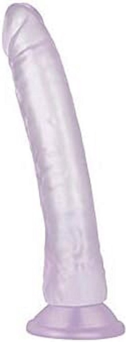 Realistische dildo voor vrouwen - dildo met sterke zuignap, zachte twee lagen siliconen, 19 cm
