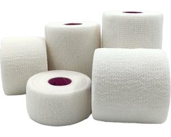 Hartmann - Witte latexvrije fixatiezwachtel - Peha-haft - 4cm x 20 meter