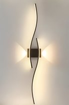 EFD Lighting WL11 - Wandlamp – Modern – Zwart – LED - Wandlamp binnen – Wandlampen Woonkamer, Eetkamer