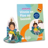 Vinnie en Flos luisterkaart Besties - Op bezoek - Luisterboek kinderen Nederlands