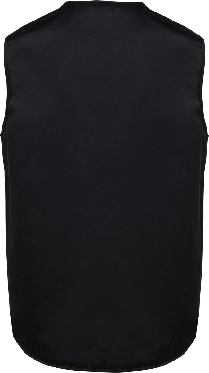 WK. Designed To Work Gevoerd unisex gilet in polykatoen met veel zakken WK609 - Black - 5XL