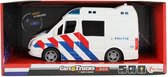 Toi-toys Police bus Junior 21 Cm Wit/ bleu / rouge